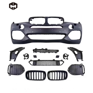 PP กันชนหน้าหลัง,ชุดบอดี้สูทสำหรับ BMW X5 F15ถึง X5M ท่อโค้งหางล้อ - Product Image 1