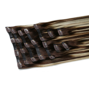 Remy Doğal Saç 14-24 Insan Saç Uzatma dikişsiz Klip - Product Image 4