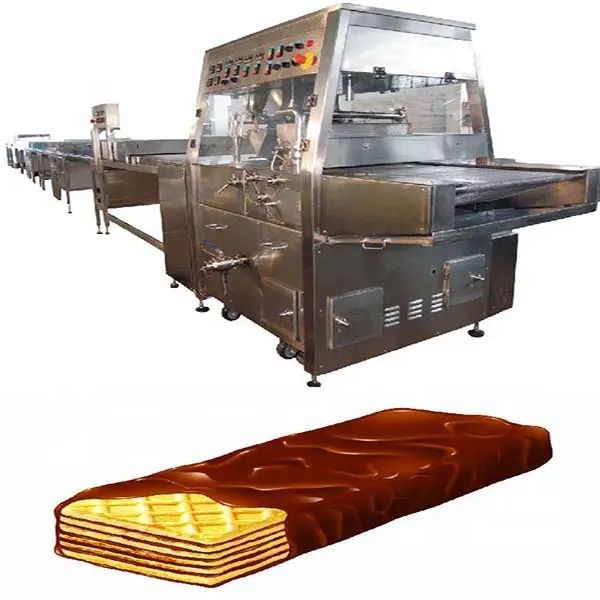 SJP600 petite Machine d'enrobage de chocolat de haute qualité pour machine d'enrobage de crème glacée/chocolat