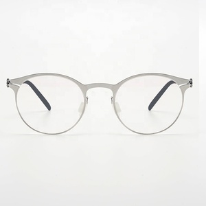 กรอบแว่นตา U-Top สำหรับกรอบแว่นตาแฟชั่นยูโรกรอบแสงโลหะสีขาว XT-XH-(8) - Product Image 1
