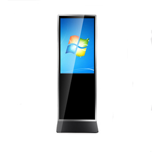 55 Inch Indoor Floor <strong>Standing</strong> Win 10 <strong>System</strong> Touch Screen Kiosk Advertising Screen Totem Digital Signage and <strong>Displays</strong>