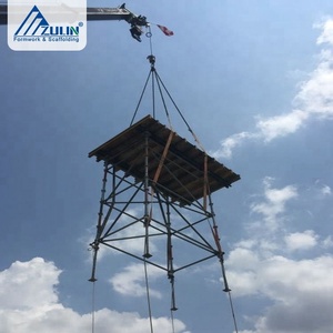 传统设计轻量化通用空间模块化脚手架系统镀锌钢SGS建筑施工 - Product Image 5