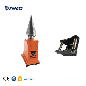 KINGER מיני מחפר הידראולי גדם עצי הסקה יומן קון בורג ספליטר עבור רישום מכונות