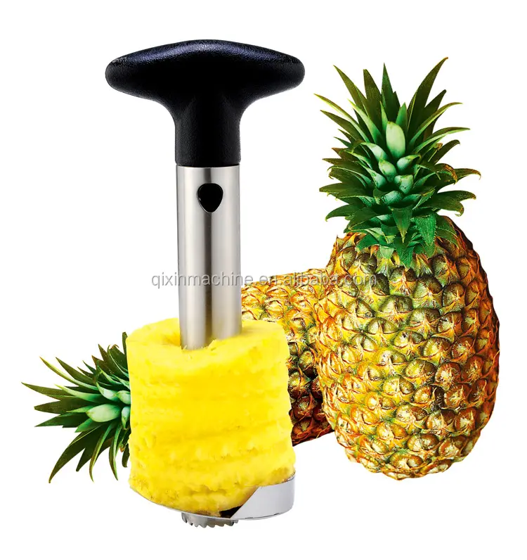 COMME ON LE VOIT À LA TÉLÉ ananas éplucheur carottier trancheuse/en acier inoxydable ananas corer/manuel éplucheur d'ananas