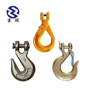 Galvanized Chain Hoist Safety Alloy Steel Drop Forged Lifting Eye <strong>Hook</strong> <strong>with</strong> <strong>Latch</strong>