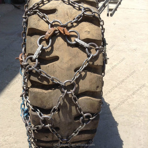 35/65R33 <strong>Tire</strong> Protector for Equipment <strong>Tires</strong> Loader CAT 988H <strong>Chain</strong> - Product Image 4