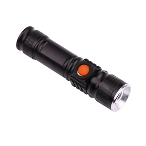 Alüminyum T6 lamba 18650 pil 10W LED cep Mini flaş ışıklı fener küçük USB şarj edilebilir hızlı parça el feneri