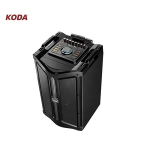 רמקול נייד koda עץ פעיל טרולי מערכת ניידת חיצונית 15 אינץ 'רמקול