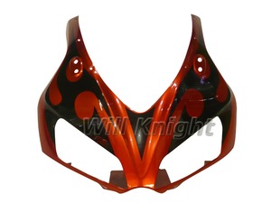 Honda CBR 1000RR CBR1000RR için enjeksiyon Gövde Kiti 2006 2007 Parlak Turuncu Siyah - Product Image 4