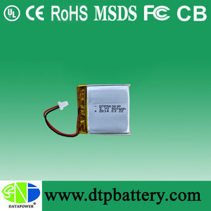 Chinaメーカー3.7vリチウムポリマー電池453030 360 2600mah - Product Image 2