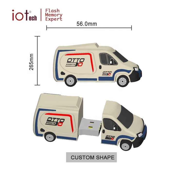 3D Shape PVC Custom USB Flash Drive 4GB 8GB 16GB