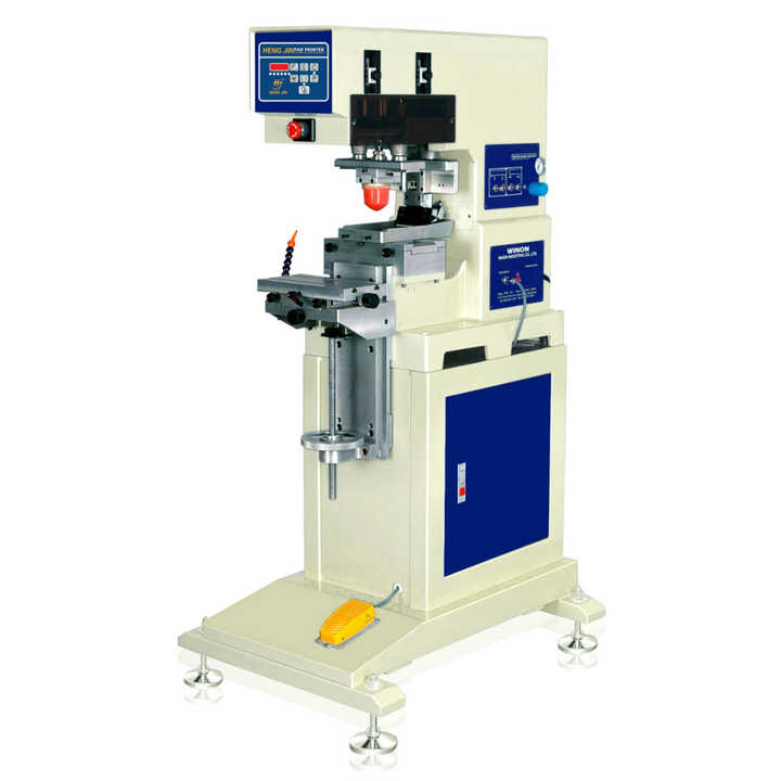 HP-160A 1 color inkwell ink tray version pad printing machine Wide printing area ruler tube plastic bar pad printer