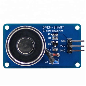 Elettromagnete Modulo Sensore per <span class=keywords><strong>Arduino</strong></span> DC5V OPEN-SMART In Possesso di Elettrico Magnete di Sollevamento 10N Solenoide Ventosa