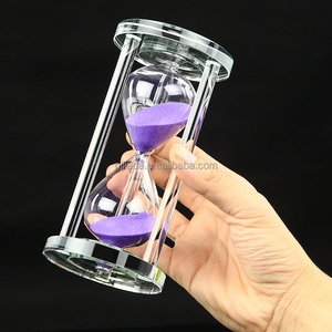 Kristall Sanduhr 15/30/60 Minuten <span class=keywords><strong>Timer</strong></span> Home Desktop Dekor Geburtstags geschenk Treibsand Flasche Kristall Sanduhr <span class=keywords><strong>Timer</strong></span> Sanduhr