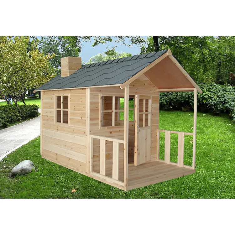 Ready made log cubby house wooden,mini wooden house,wooden house russia