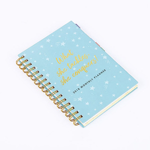Caderno personalizado planejador agenda espiral composição caderno escola exercício livro nota
