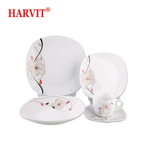 20件方形陶瓷餐具 - Product Image 1