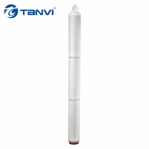 Hava filtreleme 20 inç PTFE 0.45um filtre kartuşu steril filtrasyon Fermenter gaz filtrasyonu - Product Image 3