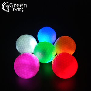 定制恒定闪亮 LED 高尔夫球夜间高尔夫球 - Product Image 5