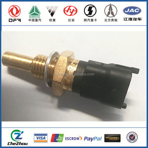 Peças originais do motor dci11, <span class=keywords><strong>sensor</strong></span> de temperatura da água 0281002209 para caminhão do dongfeng
