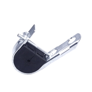 J Hook Pole Clamp ยึดสำหรับอุปกรณ์เสริมสายเคเบิลใยแก้วนำแสง ADSS