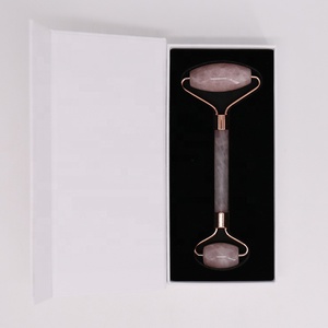 Face Lifting Emerald Gemstones Rouleau De <strong>Jade</strong> <strong>Rose</strong> Quartz Crystal Roller <strong>Jade</strong> Face Roller <strong>Jade</strong> Roller Gua Sha Set - Product Image 6