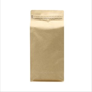定制标志设计 2lb/1千克八面铝箔咖啡豆包装与阀门