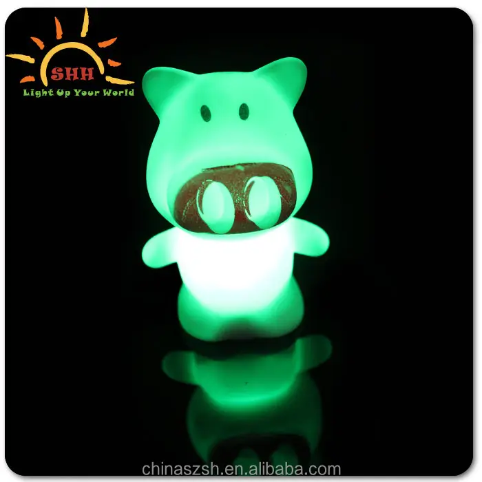factory supplier production interesting and delicate different kinds of LED lighting trinkets