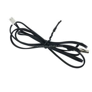 Alta temperatura <span class=keywords><strong>1</strong></span> M <span class=keywords><strong>NTC</strong></span> <span class=keywords><strong>sensor</strong></span> de temperatura <span class=keywords><strong>ntc</strong></span> 10K <span class=keywords><strong>1</strong></span>% <span class=keywords><strong>1</strong></span> metro precisão temperatura <span class=keywords><strong>sensor</strong></span> sonda MF58 3950 venda quente