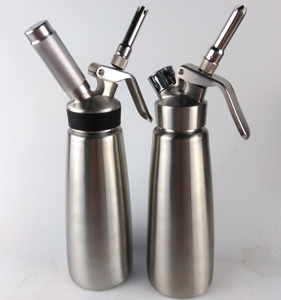 500ML alüminyum <span class=keywords><strong>1</strong></span> Pint büyük krem Whipper tatlı araçları kolay dağıtım için büyük dekorasyon krem şanti