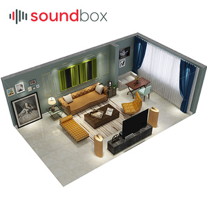 3D 室内设计声学吸声扩散体材料隔音板 - Product Image 4