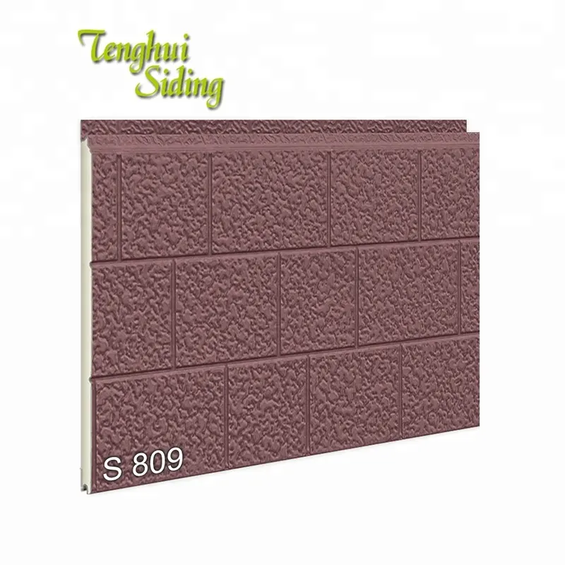 Low Cost Prefabricated Decorative Exterior Wall Siding Panels For Prefabricated House