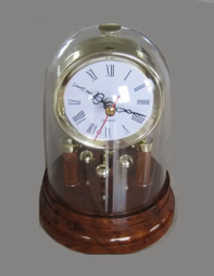 Di lusso rotante orologio, antico orologio a pendolo, mensola del camino girevole orologio