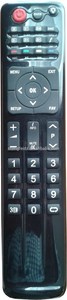 明るい黒42キー1610日当たりの良いlcdリモコンのテレビconvienient大きなボタンシニアのための普遍的な使用使用年老いた両親リモート<span class=keywords><strong>c</strong></span>