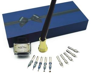 2019 <strong>New</strong> ! Calligraphy Dip <strong>Pen</strong> Set <strong>Feather</strong> Dip <strong>Pen</strong> Set Wood Dip <strong>Pen</strong> - Product Image 2