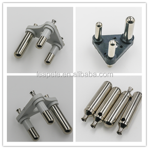 SA-165 อินเดียเสียบปลั๊ก SABS 5.08 มม. 2.5/6A สำหรับ cordsets