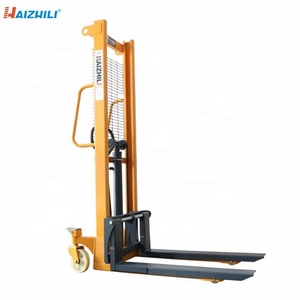 工厂价格叉车1吨液压手动堆垛机出售 - Product Image 3