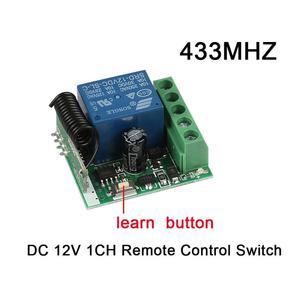 Taidacent 12 Volt <strong>Remote</strong> Control Switch 433mhz Dip Switch Rf <strong>Remote</strong> <strong>Controller</strong>
