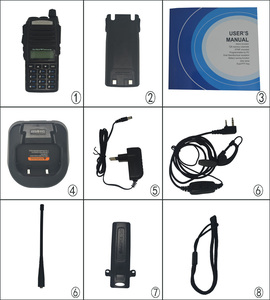 Baofeng walkie talkie 价格在巴基斯坦 woki toki uv-82 双向无线电 10 瓦 100 英里 walkie talkie