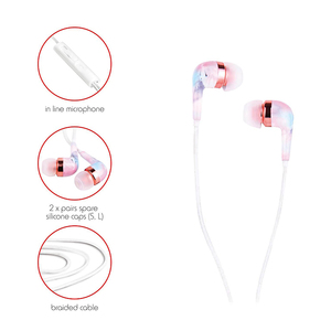 Universal Wired 3.5mm Earphone <strong>With</strong> Mic Premium Subwoofer Stereo Bass <strong>In</strong>-ear Headset for Apple Iphone 5 6 3.5mm Headphone - Product Image 2