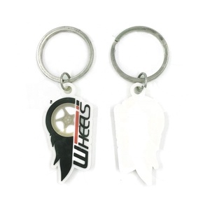 Factory Price Custom Shape <strong>Create</strong> Silicone Rubber <strong>Keychain</strong> Car