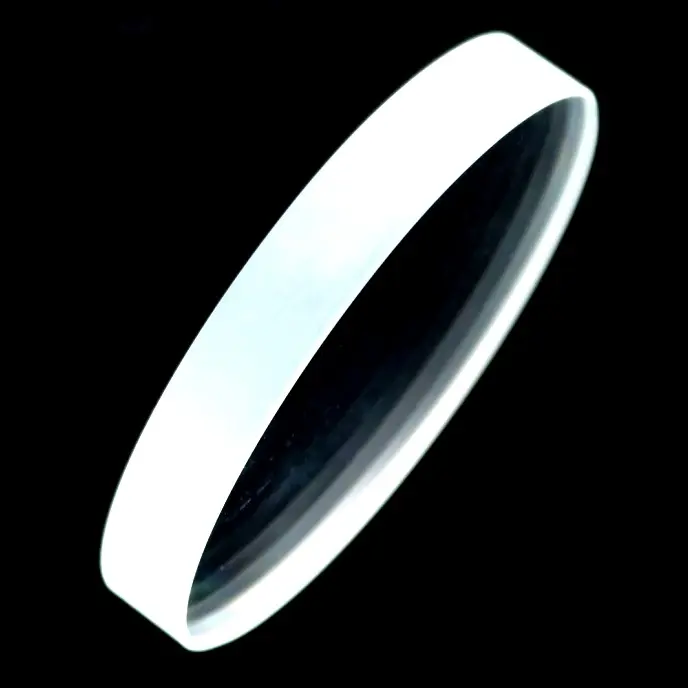 Cina prodotti professionali taglio laser ultra bianco temperato cerchio di vetro per copertura di illuminazione