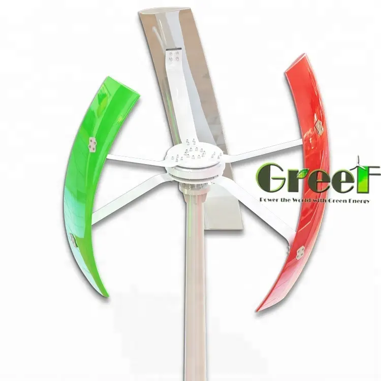 3kw turbina eolica ad asse verticale kit for sale, 2.8 m/s turbina eolica produttore