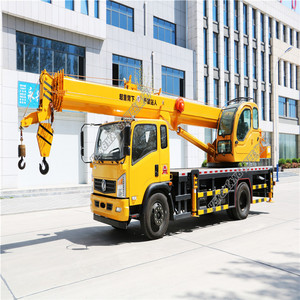 16ตันรถบรรทุกเครน Dongfeng 8X4หนัก16ตันรถบรรทุกติดเครน