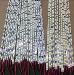 Factory卸売<span class=keywords><strong>LED</strong></span>超高輝度2835 4ミリメートル12 12v 72led/84led/mリジッド光ストリップUltra薄型広告ライト