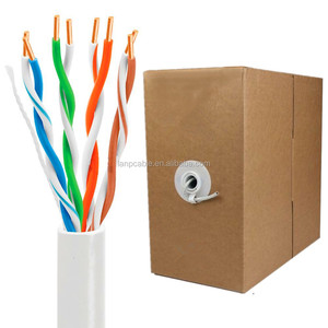 UTP CAT5e 305 mts局域网电缆4对拉出盒纯铜和0.5毫米 - Product Image 1