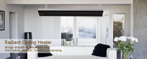 Electric <strong>Heat</strong> Like Sunradiant <strong>Ceiling</strong> Panel Patio Outdoor Heater Infrared Waterproof - Product Image 5