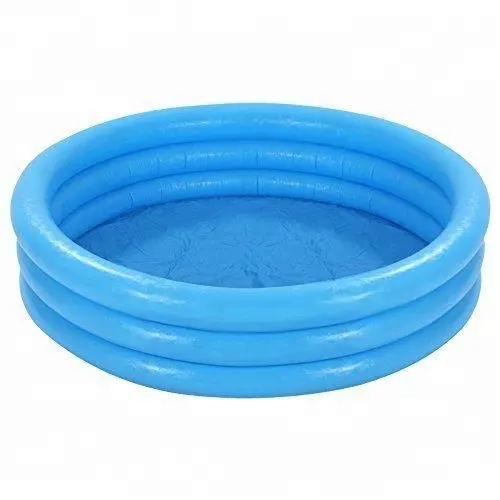 Intex 58446 piscina gonfiabile rotonda in cristallo blu piscina per bambini per interni ed esterni
