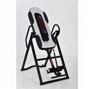 Deluxe מקורה גוף להגמיש תרגיל ציוד היפוך שולחן עם רטט עיסוי בגב & חום מתקפל הכבידה טיפול כיסא