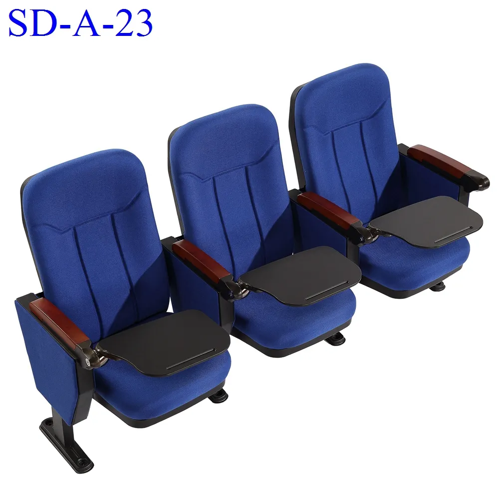 SD-A-23折りたたみ式モダンデザインカンファレンスホールチェアオーディトリアムシートシアター家具